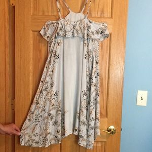 Free People trapeze slip dress